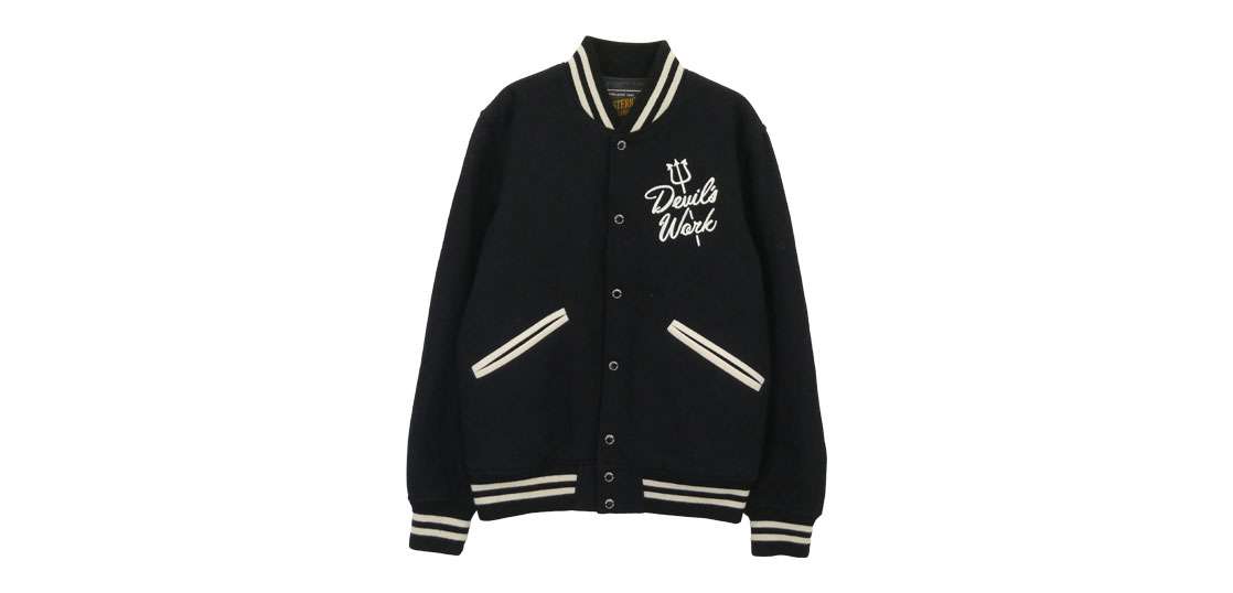 ヒステリックグラマー 18AW 02183AB11 HYSTERIC INC刺繍 スタジャン