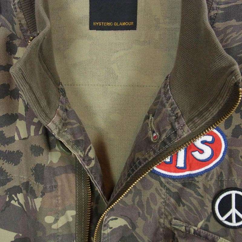 ヒステリックグラマー 20SS 02201AB03 アーミーリメイクフィールドジャケット 買取実績 画像