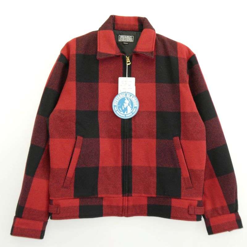 ヒステリックグラマー 21AW 02213AB11 HYS-LO KINKY WOMAN 野口強 バッファロー チェック ブルゾン ジャケット 買取実績 画像
