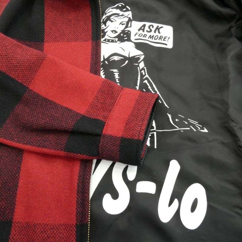 ヒステリックグラマー 21AW 02213AB11 HYS-LO KINKY WOMAN 野口強 バッファロー チェック ブルゾン ジャケット 買取実績 画像