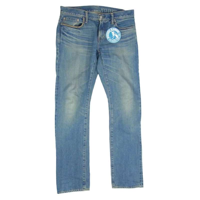 ヒステリックグラマー 21AW 02213AP13 HYS SP加工 デニムパンツ ジーンズ 買取実績 画像