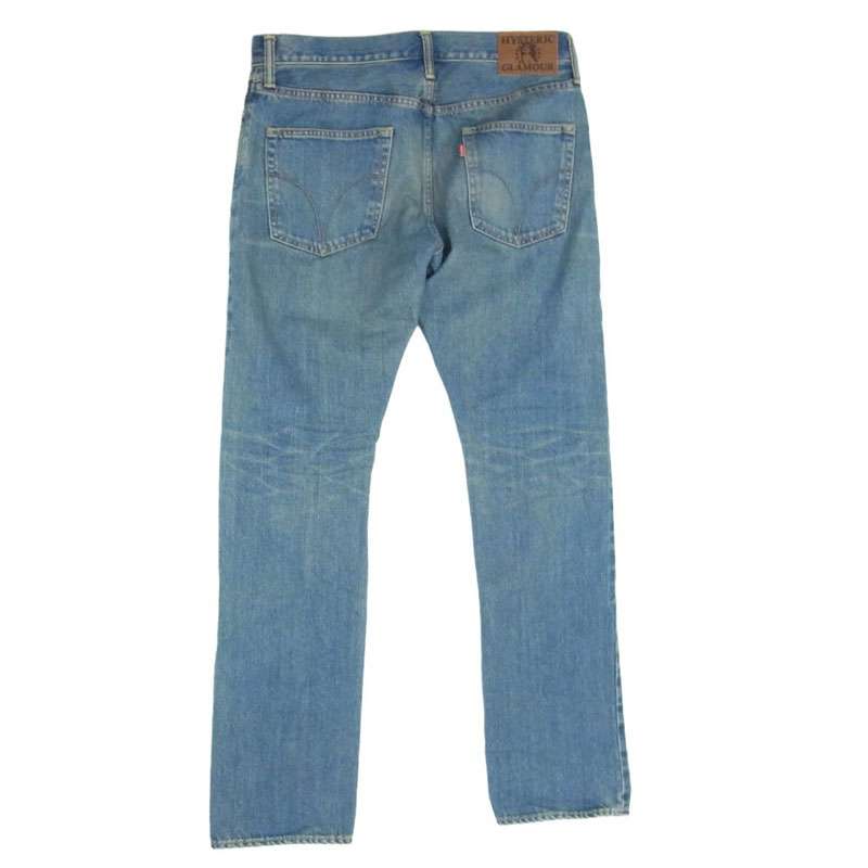 ヒステリックグラマー 21AW 02213AP13 HYS SP加工 デニムパンツ ジーンズ 買取実績 画像