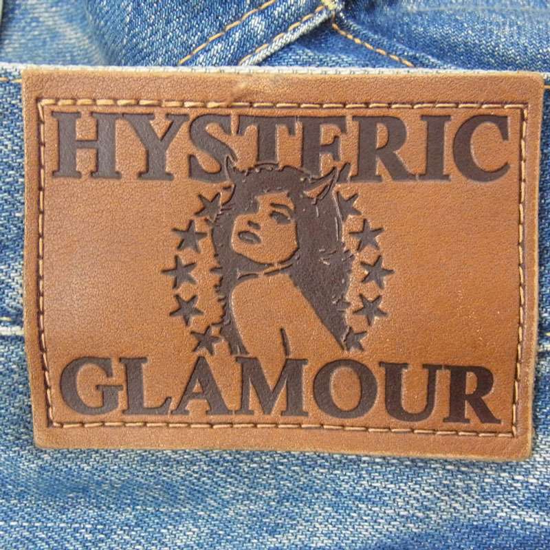 ヒステリックグラマー 21AW 02213AP13 HYS SP加工 デニムパンツ ジーンズ 買取実績 画像