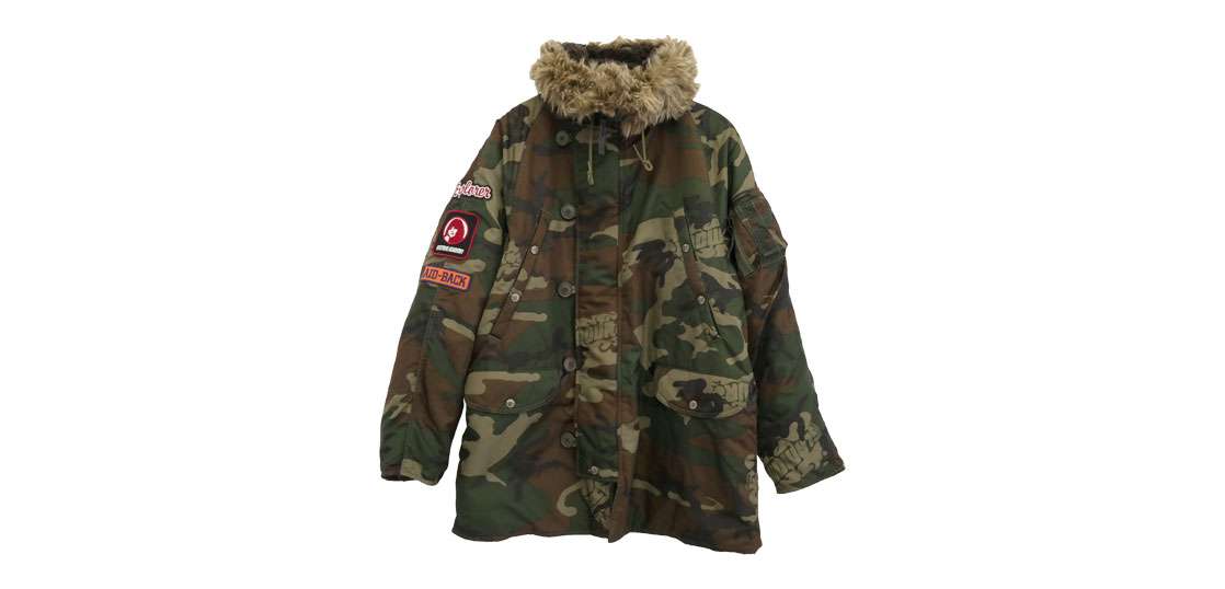 ヒステリックグラマー 22AW 02223AC02 N-3B ワッペン カモフラ ミリタリー コート ジャケット 買取実績