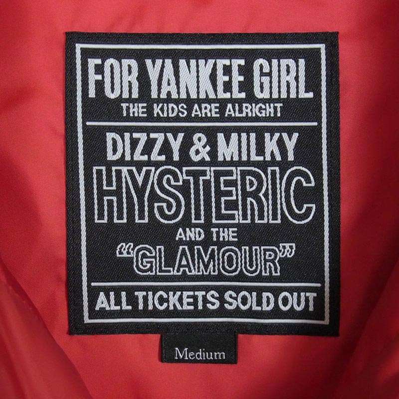 ヒステリックグラマー 22AW 02223AV04 HYS GOOD TIMES アップリケ レーシング 中綿 ベスト 買取実績 画像