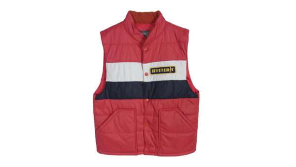 ヒステリックグラマー 22AW 02223AV04 HYS GOOD TIMES アップリケ レーシング 中綿 ベスト 買取実績