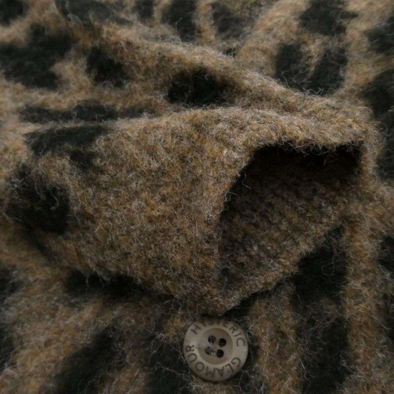 ヒステリックグラマー 22AW 02223ND03 起毛 レオパード ヒョウ柄 カーディガン 買取実績 画像