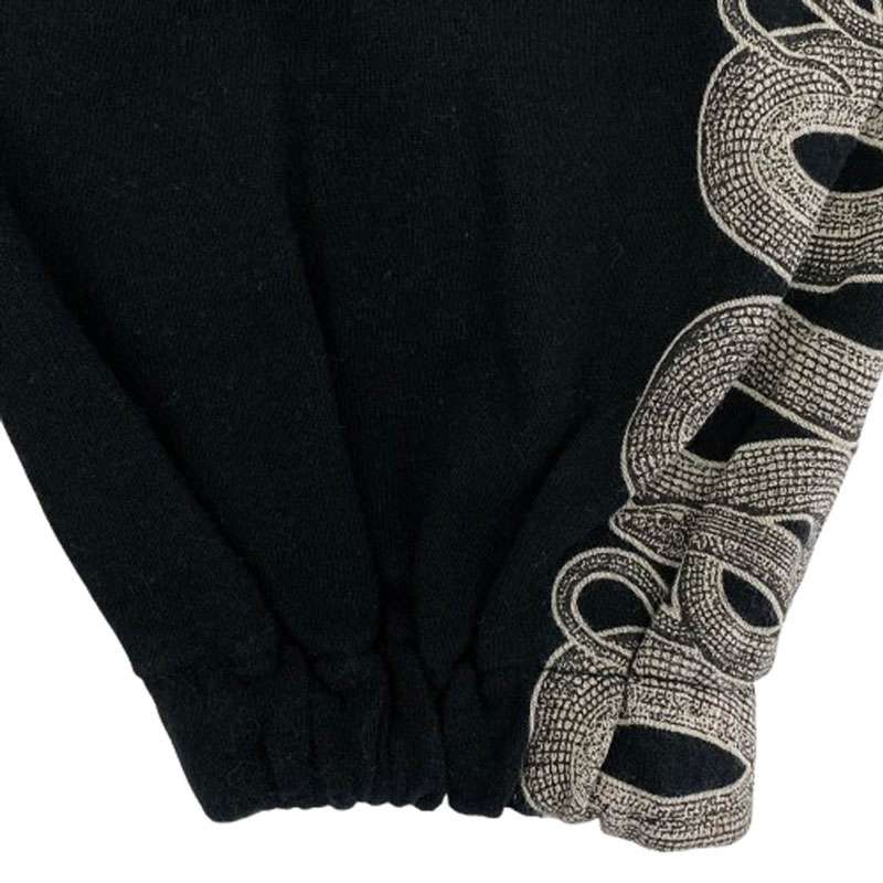 ヒステリックグラマー 22SS 02221CP08 SNAKE LOOP スネーク ループ ロゴ刺繍 スウェット パンツ 買取実績 画像