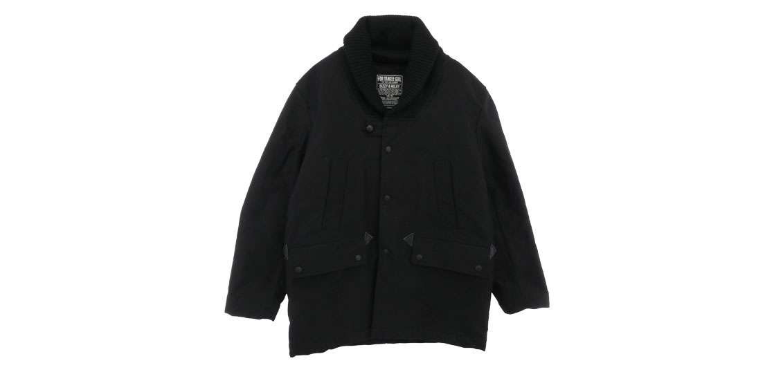 ヒステリックグラマー 22SS 02223AC05 ショールカラー ニットリブ クルミボタン 裏地キルティング ドンキーコート 買取実績