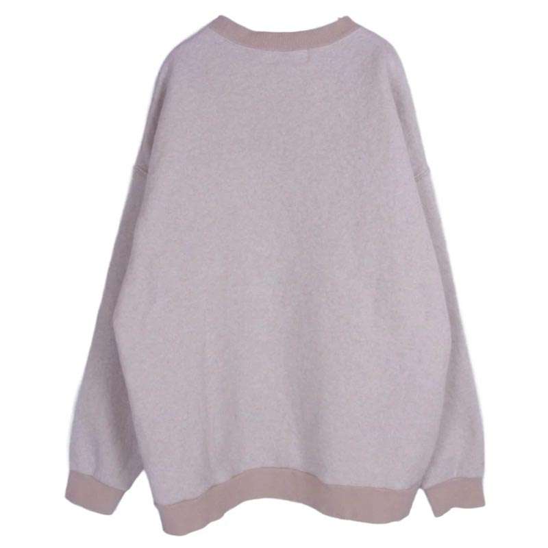 ヒステリックグラマー 24AW 01243CS05 RED EYE FLASH 刺繍 オーバーサイズ クルーネック スウェット ニット 買取実績 画像