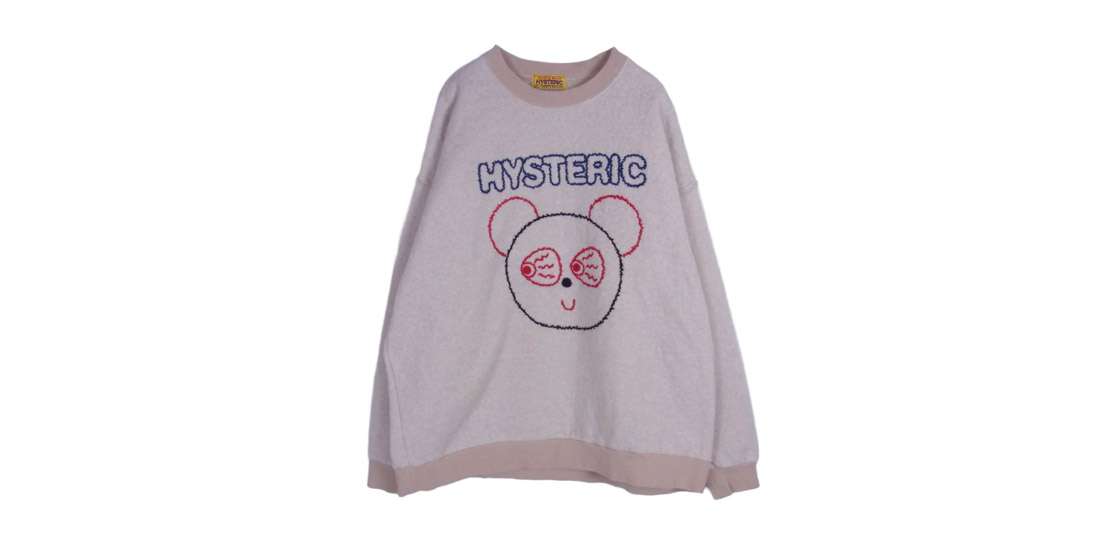 ヒステリックグラマー 24AW 01243CS05 RED EYE FLASH 刺繍 オーバー