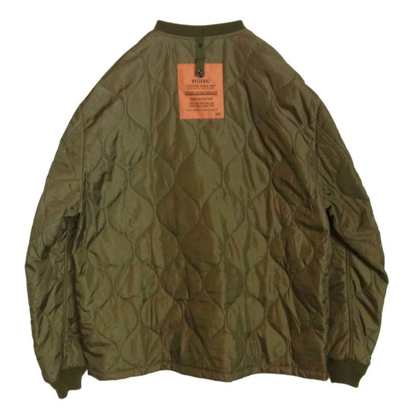 ヒステリックグラマー 24AW 02243AB12 SNAKE&SKULL刺繍 M1951 スネーク スカル フィールド ミリタリー ジャケット 買取実績 画像