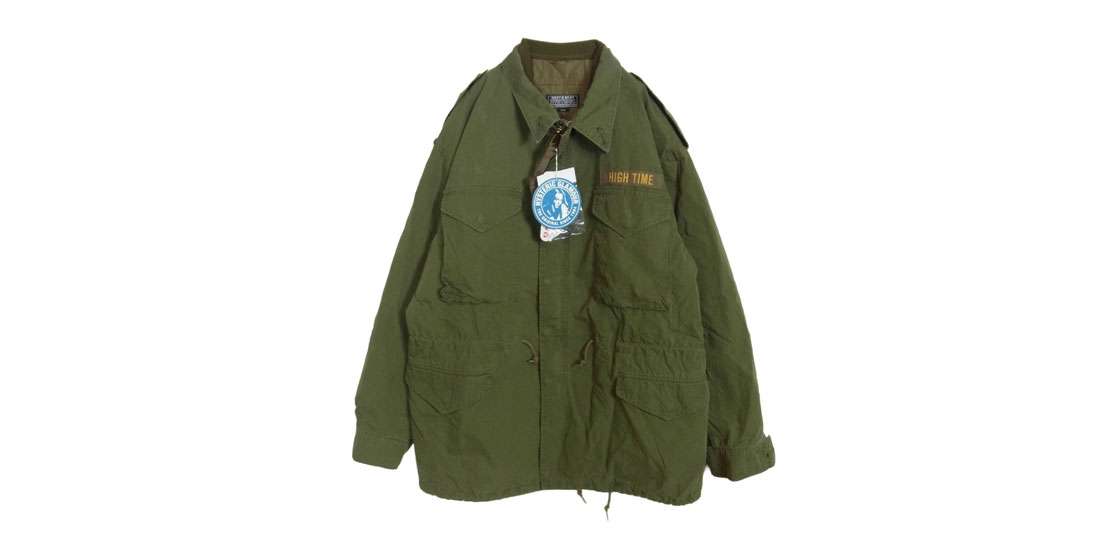 ヒステリックグラマー 24AW 02243AB12 SNAKE&SKULL刺繍 M1951 スネーク スカル フィールド ミリタリー ジャケット 買取実績