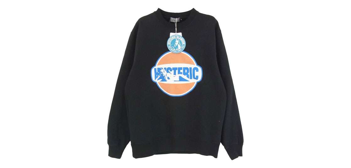 ヒステリックグラマー 24AW 02243CS07 HYSTERIC DUST ヒステリックダスト クルーネック スウェット トレーナー 買取実績