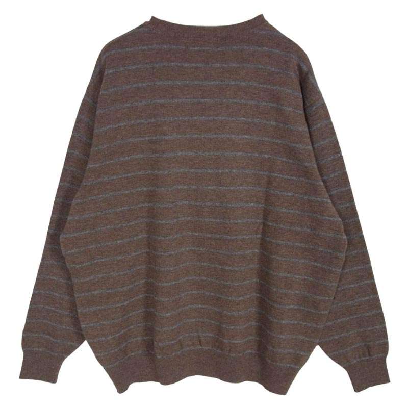 ヒステリックグラマー 24AW 02243NS14 GLAMOUR VIXEN GIRL ビクセンガール ワッペン ボーダー ニット セーター 買取実績 画像