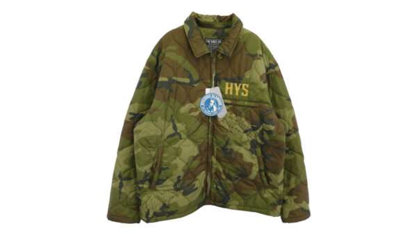 ヒステリックグラマー 25AW 02253AB08 GUITAR GIRL MICHIGAN刺繍 ギターガール ミシガン カモフラ キルティング ジャケット 買取実績