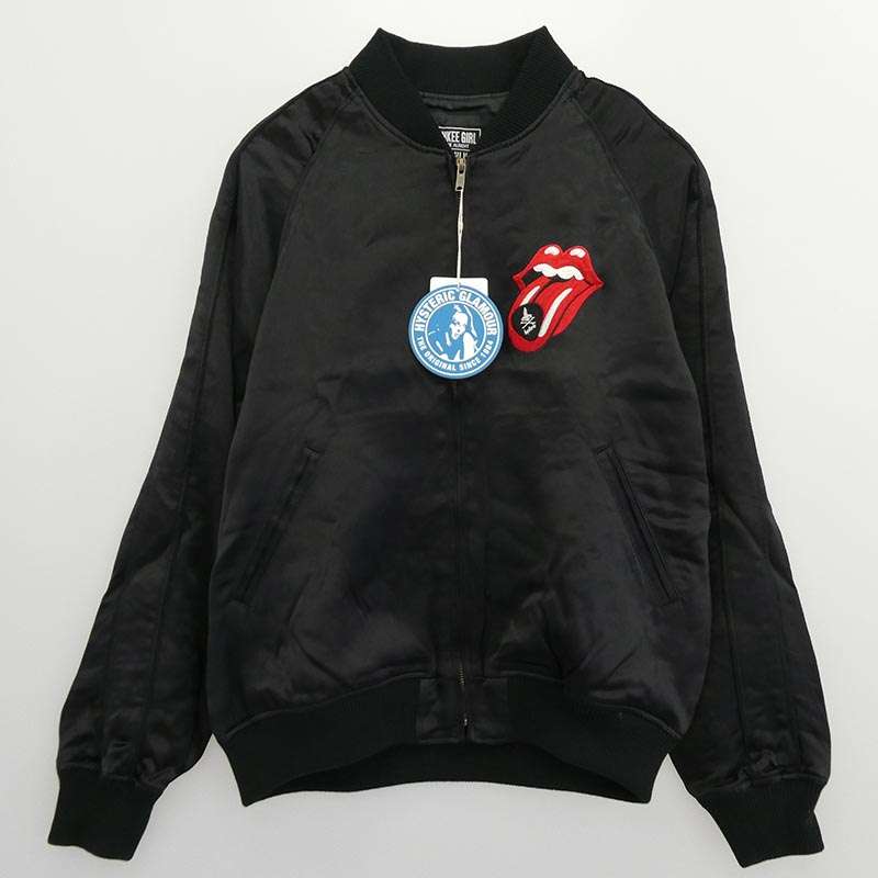ヒステリックグラマー 25AW 02253AB12 THE ROLLING STONES ローリングストーンズ スカジャン 買取実績 画像
