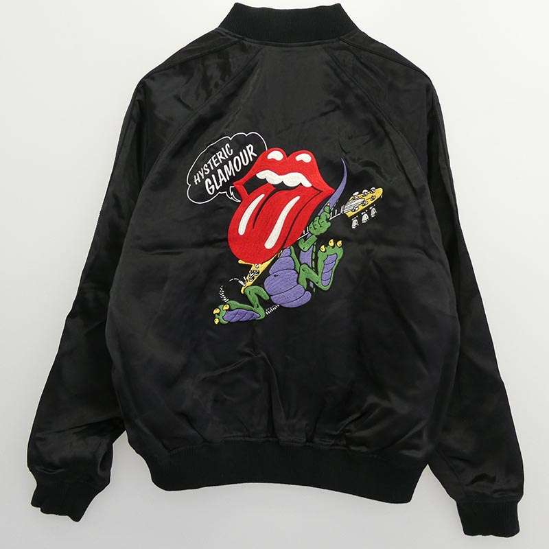 ヒステリックグラマー 25AW 02253AB12 THE ROLLING STONES ローリングストーンズ スカジャン 買取実績 画像