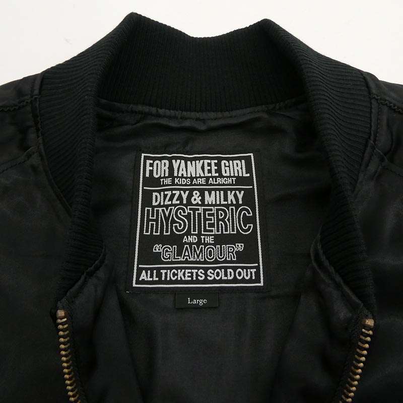 ヒステリックグラマー 25AW 02253AB12 THE ROLLING STONES ローリングストーンズ スカジャン 買取実績 画像