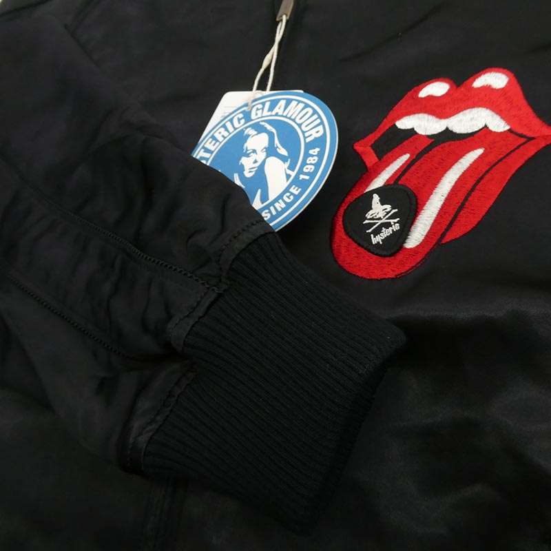 ヒステリックグラマー 25AW 02253AB12 THE ROLLING STONES ローリングストーンズ スカジャン 買取実績 画像
