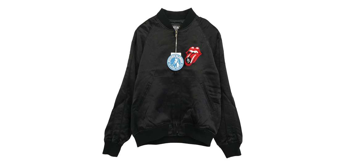 ヒステリックグラマー 25AW 02253AB12 THE ROLLING STONES ローリングストーンズ スカジャン 買取実績