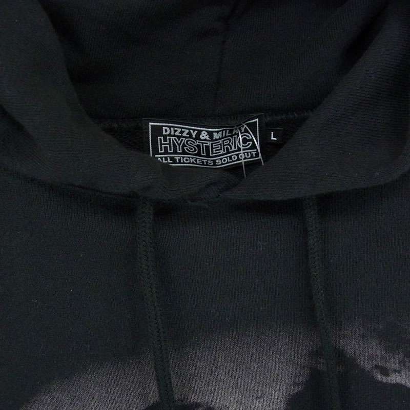 ヒステリックグラマー 25AW 02253CF12 SKULL BERRY スカル プルオーバー フーディー パーカー 買取実績 画像