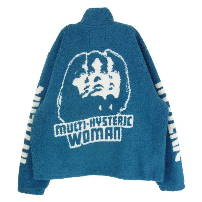 ヒステリックグラマー 25AW 02253CJ03 AMPLIFIED ジャカード ボア ジャンパー ジャケット 買取実績 画像