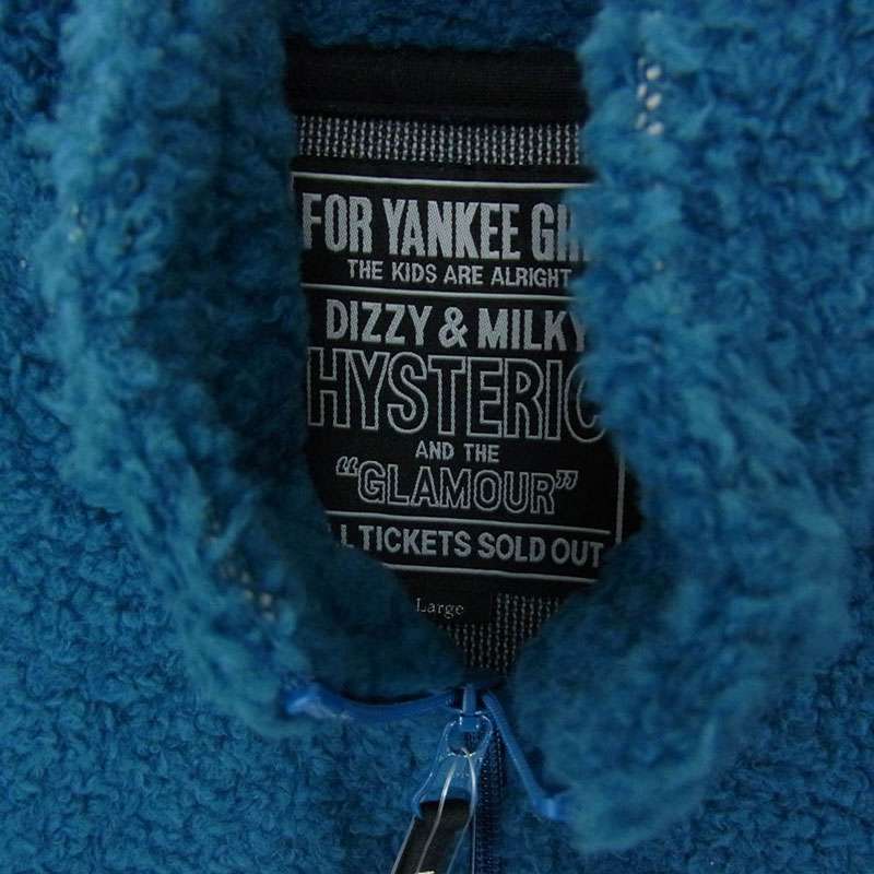 ヒステリックグラマー 25AW 02253CJ03 AMPLIFIED ジャカード ボア ジャンパー ジャケット 買取実績 画像