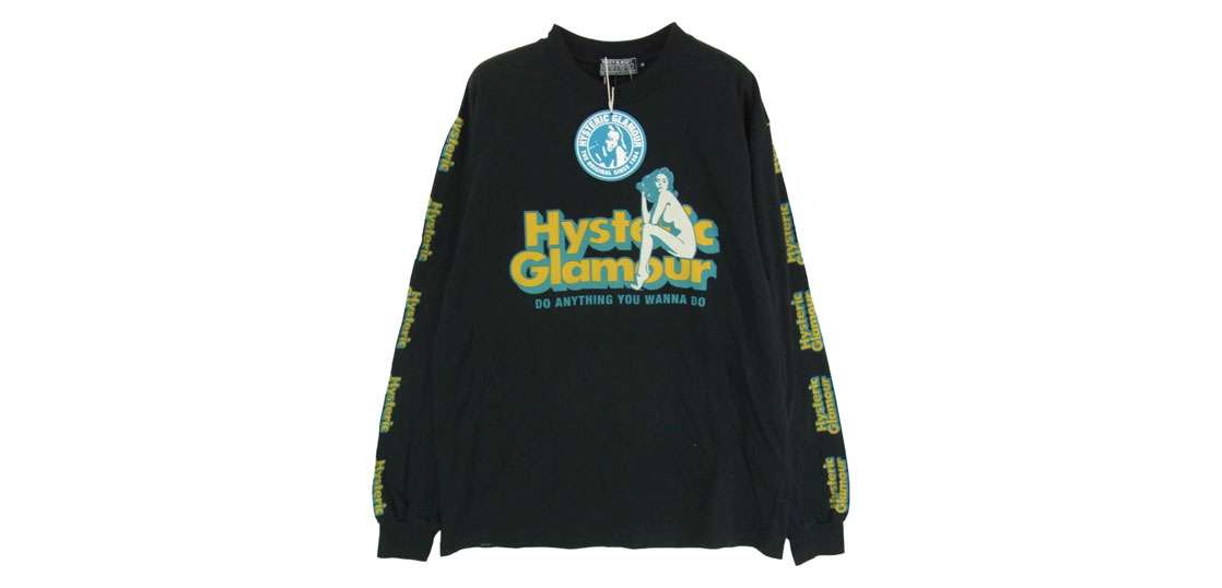 ヒステリックグラマー 25AW 02253CL02 DO ANYTHING 長袖 Ｔシャツ カットソー 買取実績