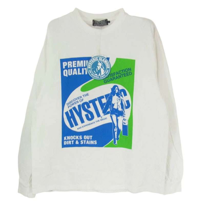 ヒステリックグラマー 25AW 02253CL11 HYSTERIC DETERGENT 長袖 Tシャツ 買取実績 画像