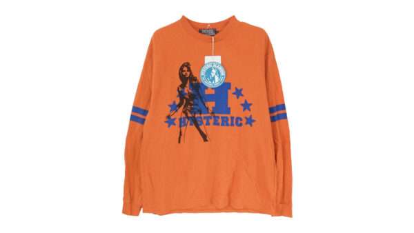 ヒステリックグラマー 25AW 02253CL12 H STARS カレッジ レタード 長袖 Tシャツ 買取実績