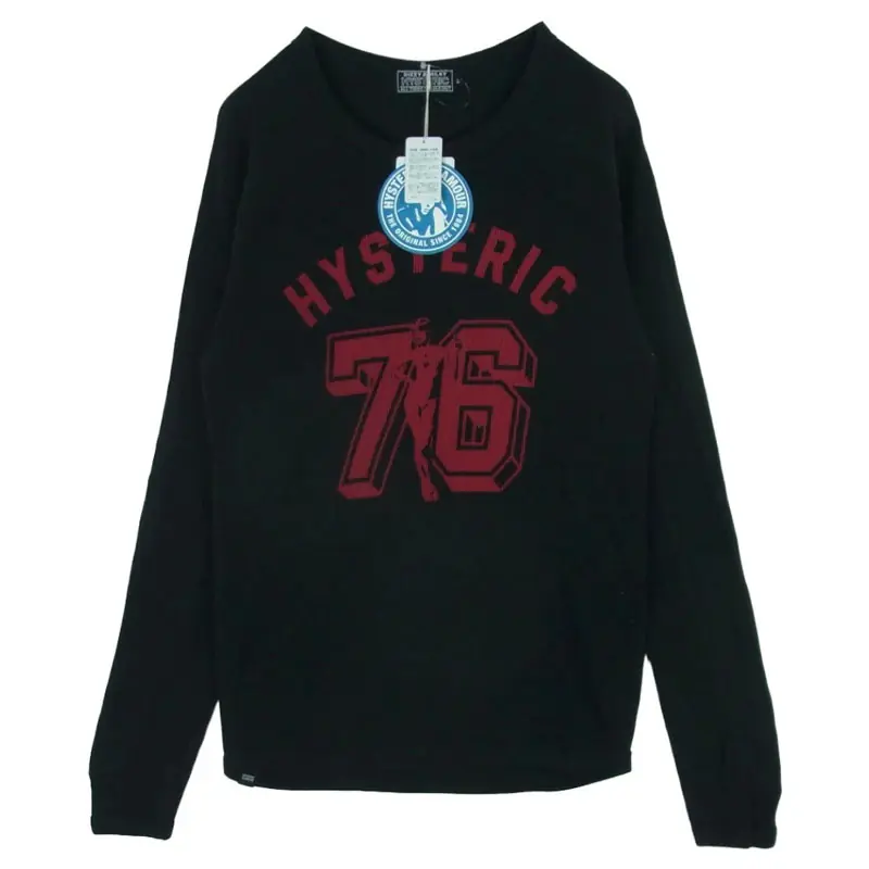 ヒステリックグラマー 25AW 02253CL16 NUMBER 76 ワッフル サーマル