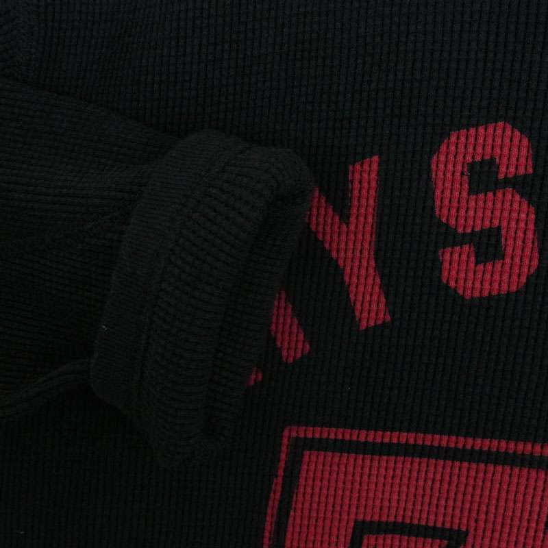 ヒステリックグラマー 25AW 02253CL16 NUMBER 76 ワッフル サーマル ロングスリーブ 長袖 カットソー Tシャツ 買取実績 画像