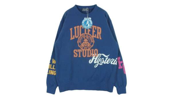 ヒステリックグラマー 25AW 02253CS02 LUCIFER STUDIO ルシファースタジオ クルーネック スウェット トレーナー 買取実績