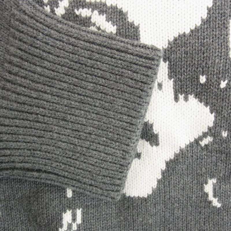 ヒステリックグラマー 25AW 02253NS01 ENDLESS ROCK 編込 セーター クルーネック ニット 買取実績 画像