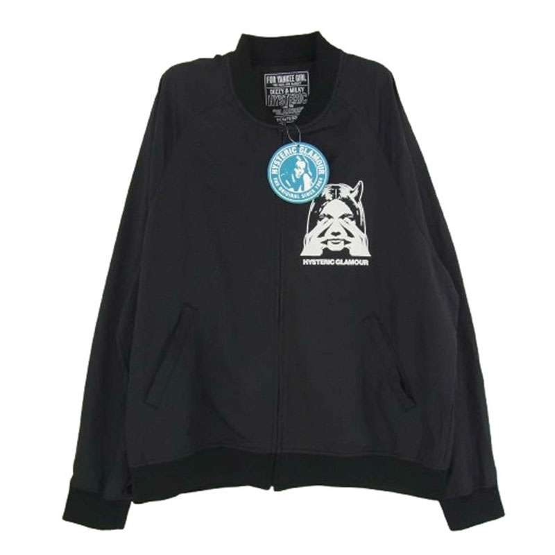 ヒステリックグラマー 25SS 02251AB12 SEE NO EVIL シー ノー イービル プリント リブ ブルゾン ジャケット 買取実績 画像