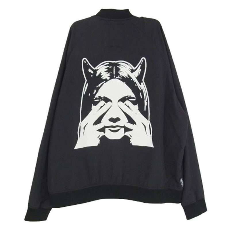 ヒステリックグラマー 25SS 02251AB12 SEE NO EVIL シー ノー イービル プリント リブ ブルゾン ジャケット 買取実績 画像