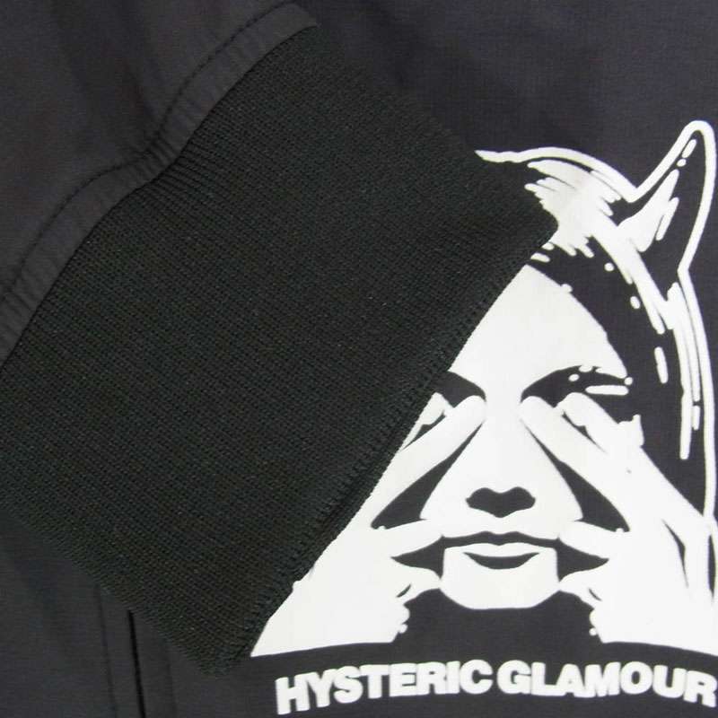 ヒステリックグラマー 25SS 02251AB12 SEE NO EVIL シー ノー イービル プリント リブ ブルゾン ジャケット 買取実績 画像