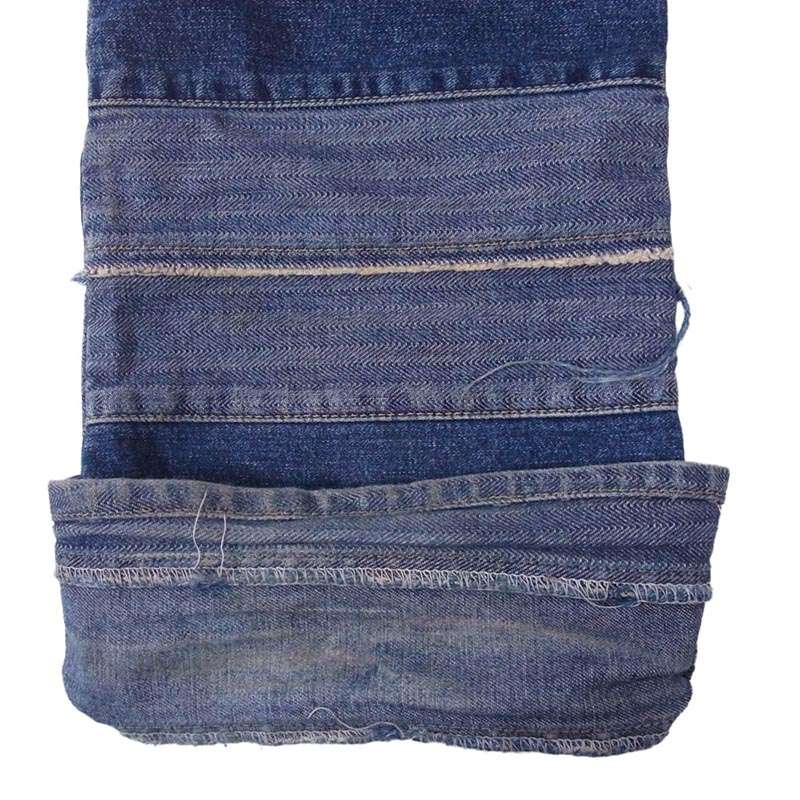 ヒステリックグラマー 2AP-9632 00s KINKY JEANS ブーツカット ウミヘビ ツギハギ フレア ジーンズ デニム パンツ 買取実績 画像