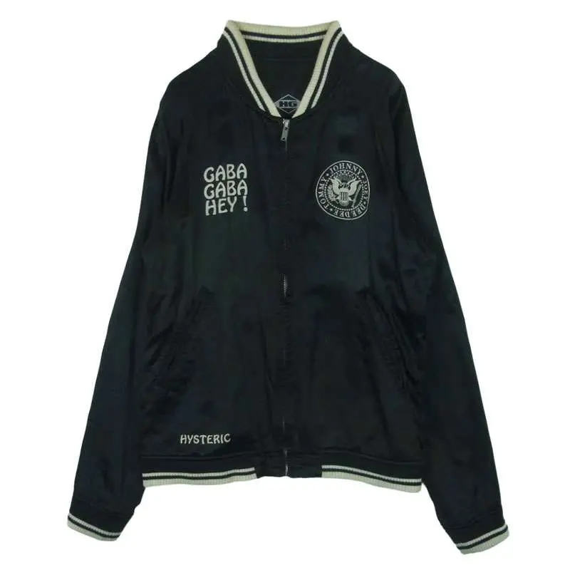 ヒステリックグラマー 4AB-0981 RAMONES ラモーンズ スカジャン 