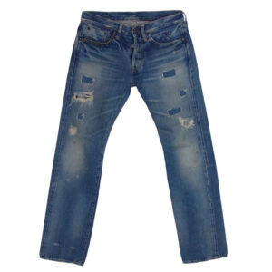 ヒステリックグラマー 4AP-1251 ダメージ加工 リペア加工 リメイク 小窓 パッチ スタッズ デニム パンツ 買取実績