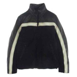 イサムカタヤマバックラッシュ 1147-01 ダウンインサレーション 着脱可能 2way スエード レザー 切替 ジッパー ダウン ジャケット 買取実績