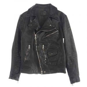 イサムカタヤマバックラッシュ 1500-03 ブラックジャパンステアー製品染め ダブル ライダース レザー ジャケット 買取実績