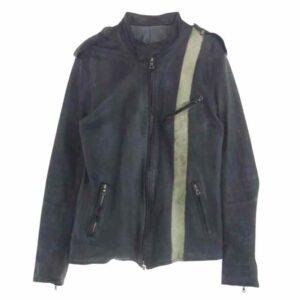 イサムカタヤマバックラッシュ 940-02 カーフ レザー シングル ライダース ジャケット 買取実績