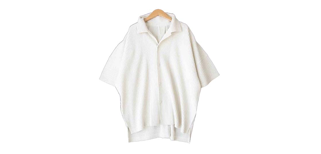 イッセイミヤケ オムプリッセ HP08-JJ106 プリーツ加工 半袖シャツ 買取実績