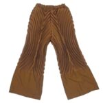 イッセイミヤケ IM13-FF137-32 21AW CLIFF ハンドプリーツ加工 パンツ 買取実績 画像