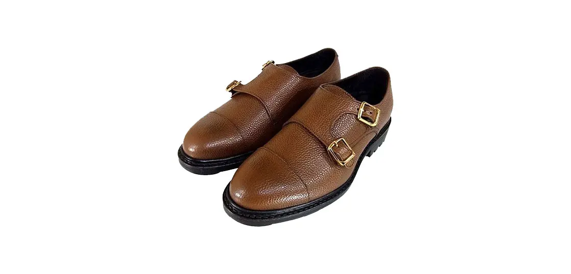 ジャランスリワヤ 98611 BLACK CALF LEATHER SOLE プレーントゥ