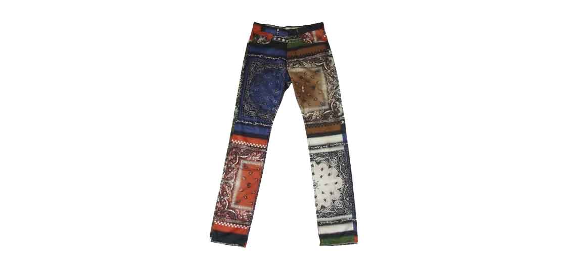 ジャンポールゴルチエ コットンキュプラ ペイズリー パンツ 買取実績