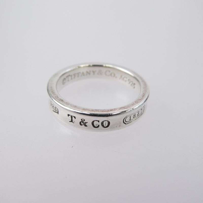 ティファニー 1837 シルバー ナロー リング  買取実績 画像