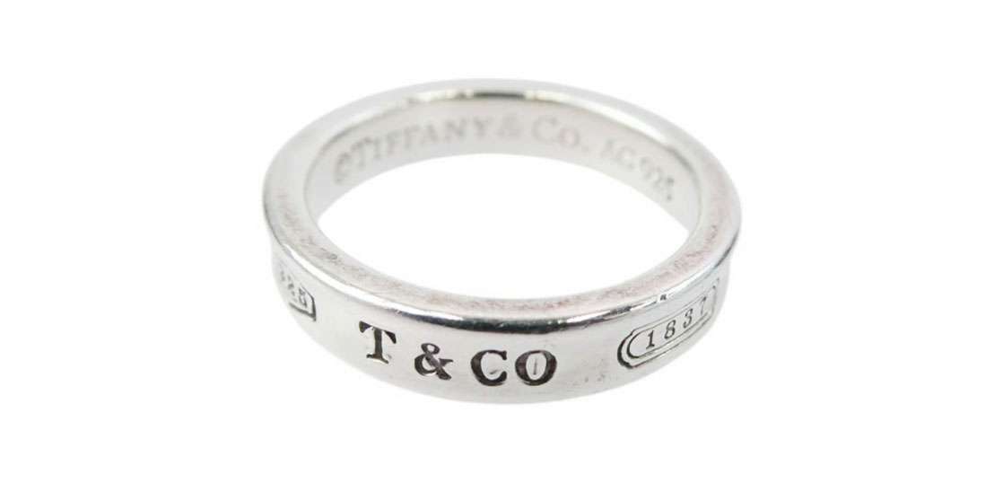 ティファニー 1837 シルバー ナロー リング 買取実績